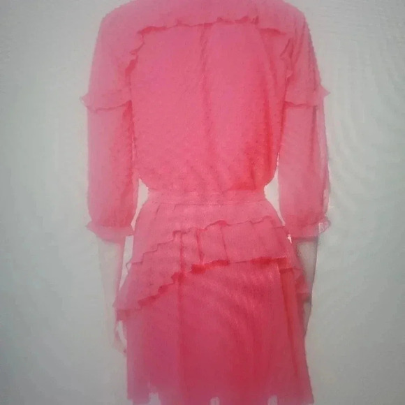 SALONI RUFFLE DRESS - Picture 3 of 5